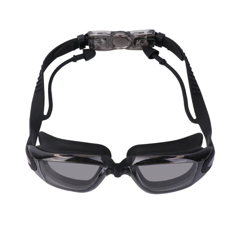 

Swim Goggles Cap Nose Clip Adult Men Women UV Protection Anti Fog Technology Set