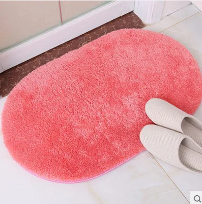 Высокое качество Абсорбент нескользящей коврик для ванной Ванная комната Спальня коврики Ванная комната ковер для ванной коврик для кухни тканевый 40*60см - Цвет: 04