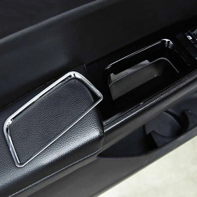 4 шт. зеркало ABS хром внутренняя дверная ручка ящика для хранения Крышка отделка гарнир для Ford Fusion/Mondeo 2013