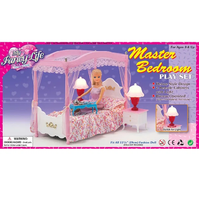 Prinses case voor barbie pop meisje slaapkamer meubels en ... Prinses case voor barbie pop meisje slaapkamer meubels en ...
