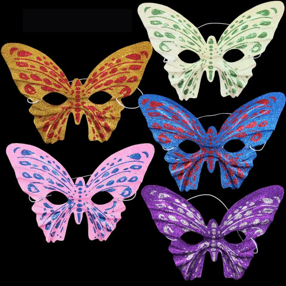 Luxury Butterfly Princess Eye Mask Cute Animal Mask Half face Eye Masks