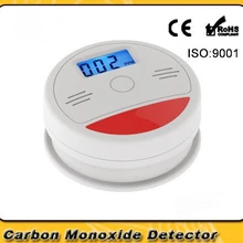 Умный детектор угарного газа для дома, 10 шт., умный дом, детектор газа, красный светодиодный, индикация, сигнализация