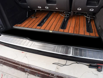 

Fit for Mercedes-Benz Vito W447 2014-2020 Car Accessories Stainless Steel Silver Rear Bumper Protect Sill Trunk Plate Cover 1pcs