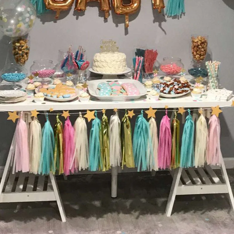 5 листов/партия Декоративная гирлянда с бахромой|decor diy|decorative decorativedecoration birthday party |