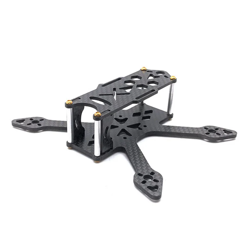 

GP110 110mm 2.5mm Bottom Plate 3K Carbon Fiber Racing Frame Kit for RC Drone Runcam Micro Swift Camera DIY FPV Racing Drone Part