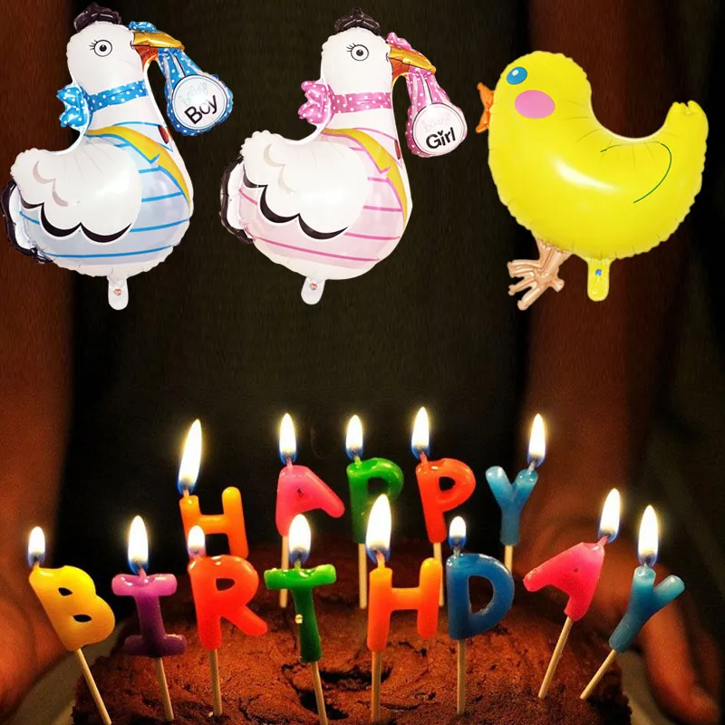 

1 Pcs Aluminum Foil Balloon Cartoon Chick Chicken Easter Decoration Cute Gift for Kids LBShipping