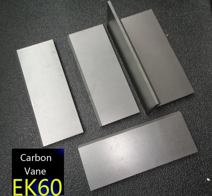 66x34x4 мм EK60 Углеродные лопасти для вакуумных насосов Orion KRX3/KRS3/KRF15/CBF1515/CBX15, углеродные лопасти для лопастей Orion