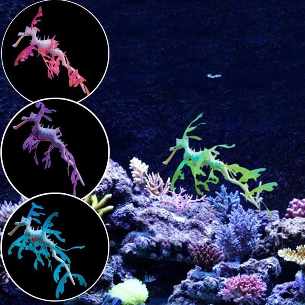 Искусственный аквариум листовое море украшение в виде драконов аквариум Медузы Декор аксессуар для домашних животных