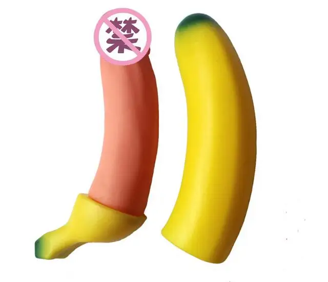 1pcs Banana Funny Gags Practical Maker Trick Jokes Toys for Adult Dirty