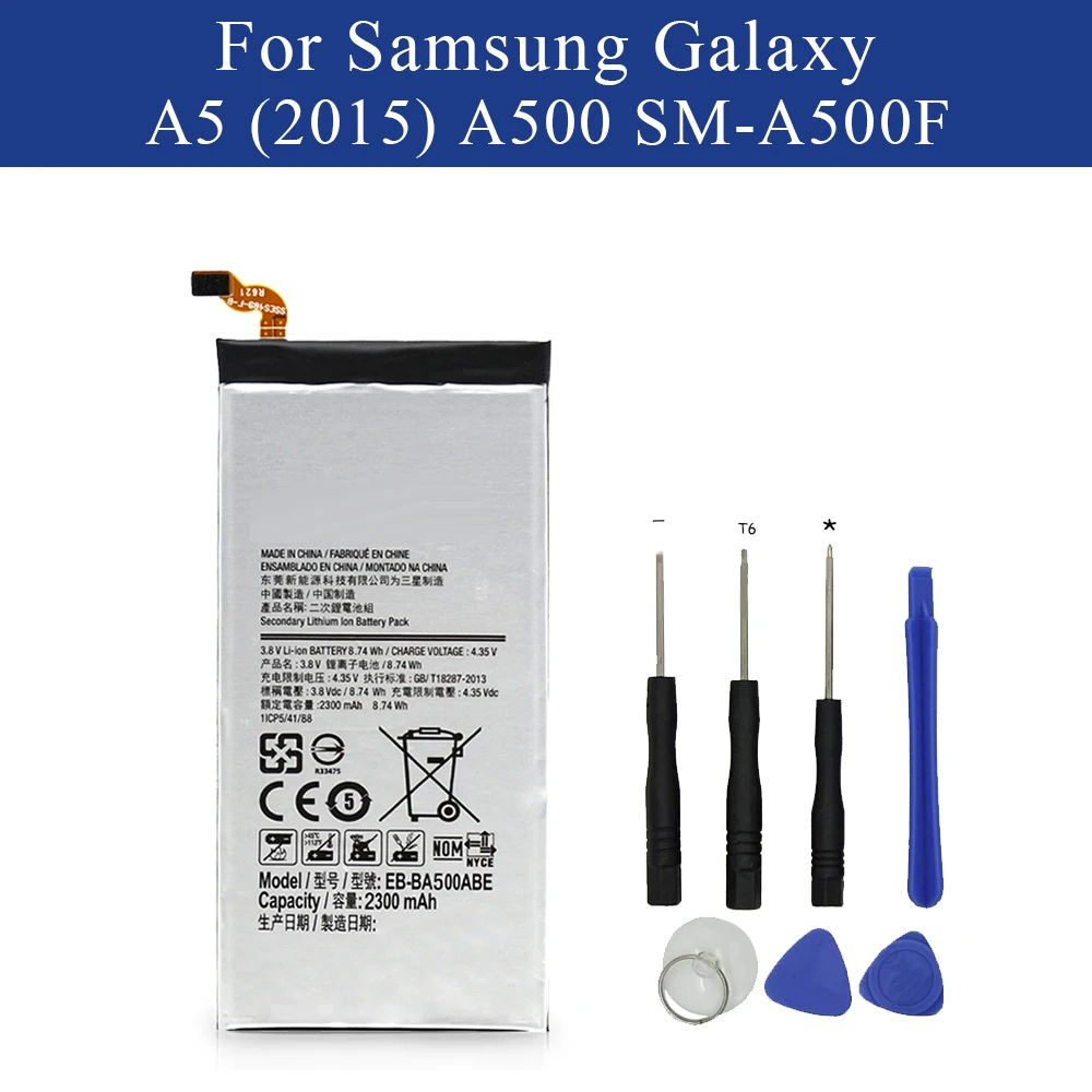 20Pcs/Lot Battery EB-BA500ABE For Samsung Galaxy A5 2015 A500 SM-A500F A500F A500K SM-A500FU A5000 A5009 | Мобильные телефоны и