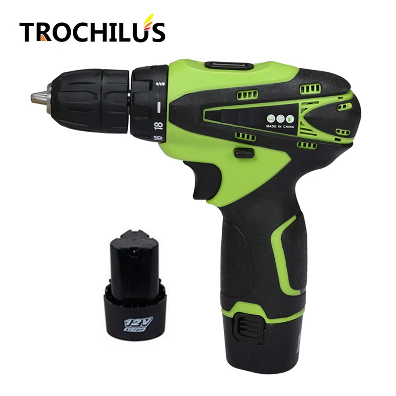 12V miniature drill Multi function electric screwdriver Cordless drill