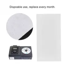 6 шт. одноразовые Сменные белые фильтры от храпа апноэ сна Пылезащитный фильтр устройство аксессуар для 50/60/M/BiPAP ST серии машины