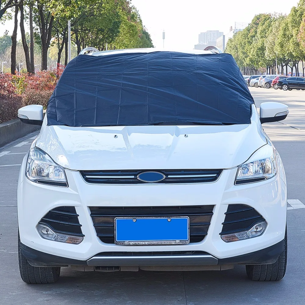 thumbnail interactive-video image 1 of Aazon.co: COFSODI 142-inch Car Windshield Exterior Ice And Snow Cover 1 of 11