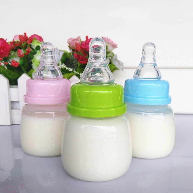 60 мл бутылочка для кормления детей mamadeiras Новорожденные Дети Уход Фидер для кормления Молоко Фруктовый сок бутылочки