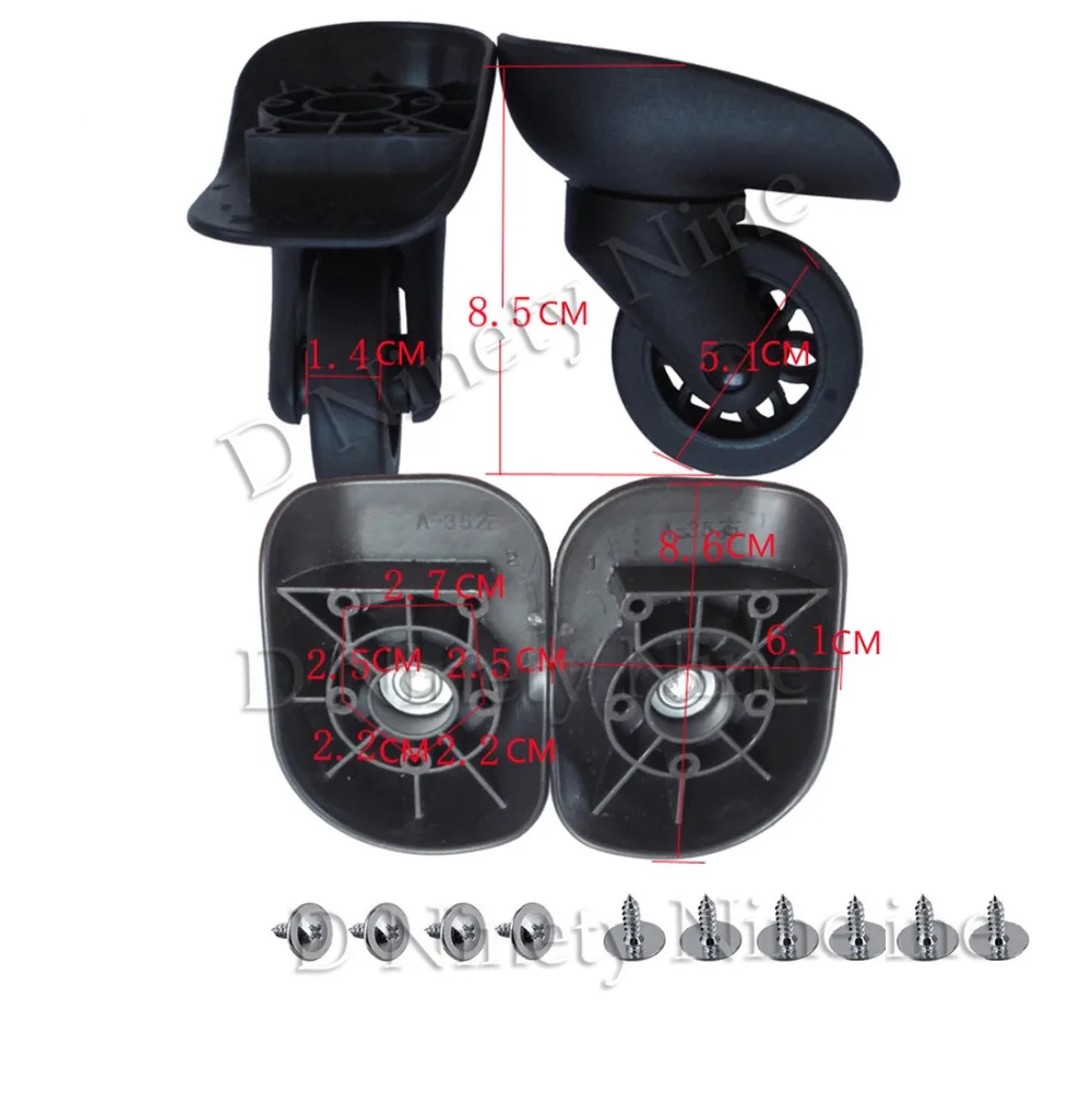 luggage wheels types