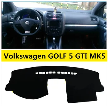 

TAIJS car dashboard mat cover for Volkswagen Golf 5 MK5 left hand drive Auto dashboard rug for Volkswagen Golf 5