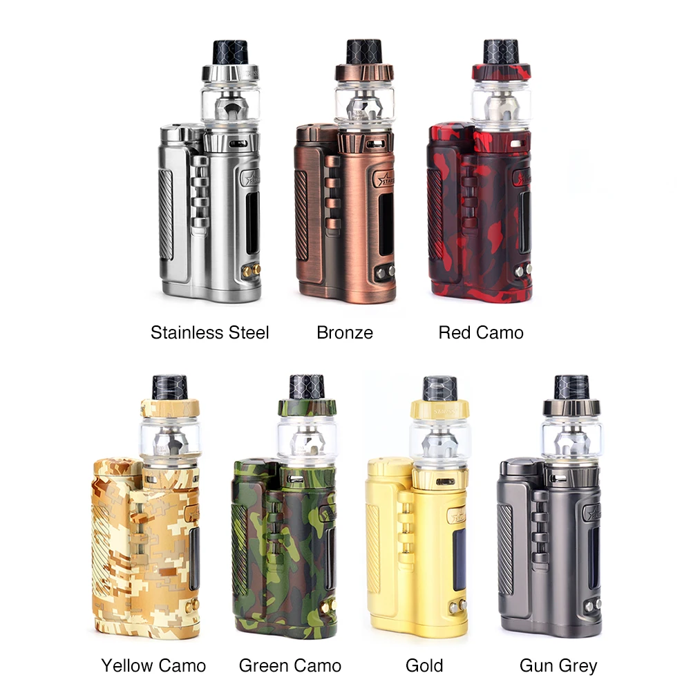 

Original Starss Blazer 75W TC Kit with 5ml Tank Power by Single 18650 Battery Vape Vaporizer Kit vs Drag 2 / Shogun/ Luxe Kit