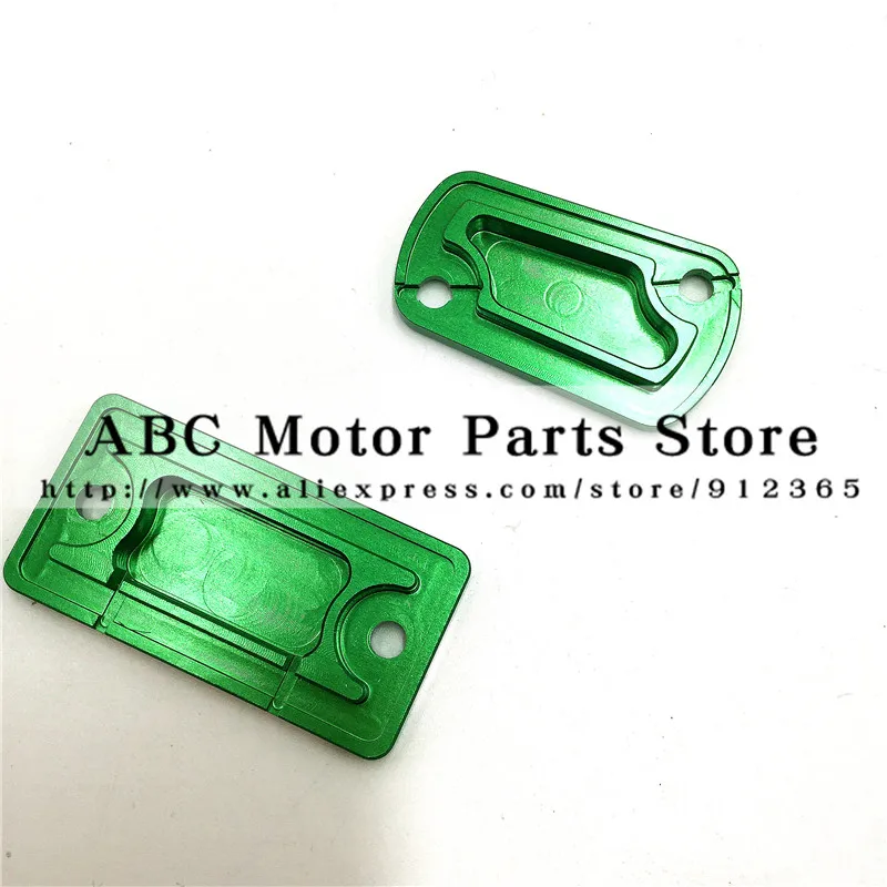 CNC передние и задние тормоза бачке крышка подходит KX250F KX125 KX250 KX450F KLX450R мотоциклетные MX Enduro Dirt Bike