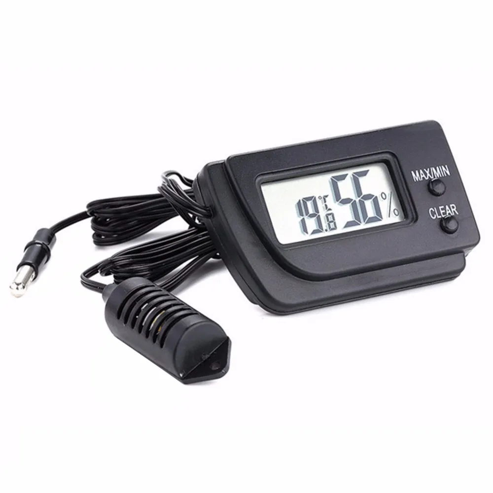 

-50-70C High precision Pet electronic thermometer lizard tortoise frog reptile breeding box dedicat Digital Humidity Hygromete