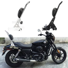 For Sportster XL883 XL1200 XL 883 1200 48 Motorcycle Luggage Rack Sissy Bar Rear Passenger Backrest