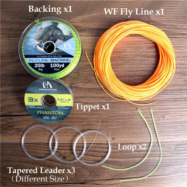Maximumcatch 100FT 1 10wt Fly Fishing Line Combo Weight Forward