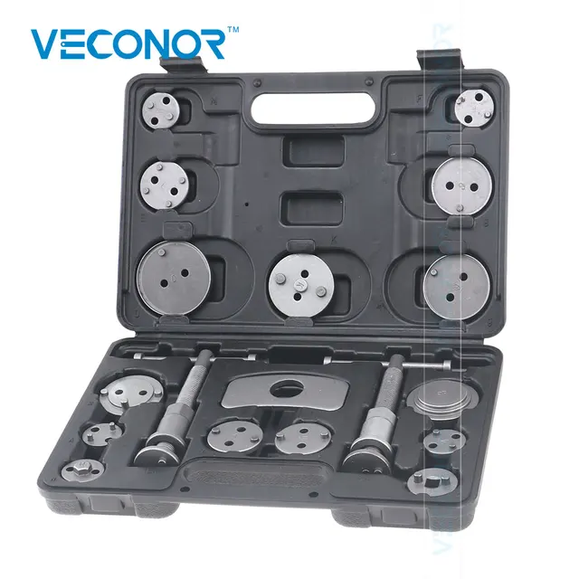 VECONOR 18pcs Brake Caliper Piston Rewind Wind Back Tool Kit for VW