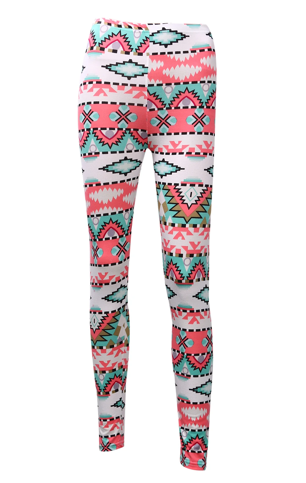 Теплая женская зимняя новогодняя Снежинка трикотажные Леггинсы хлопковые брюки фитнес тонкие леггинсы - Цвет: Green Bottoms