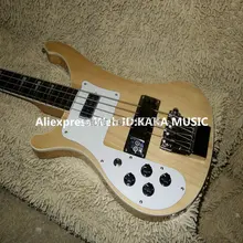 Левша натуральный электрический бас 4 струны гитары Высокое качество