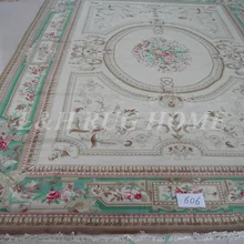 12'x18 160 линии Savonnerie ковер цветочный рисунок, Королевский savonnerie коврик высокого качества