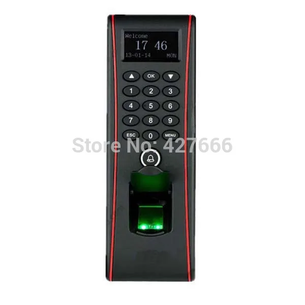 ZK IP65 терминал контроля доступа по отпечаткам пальцев TF1700 125 кГц EM карта и система