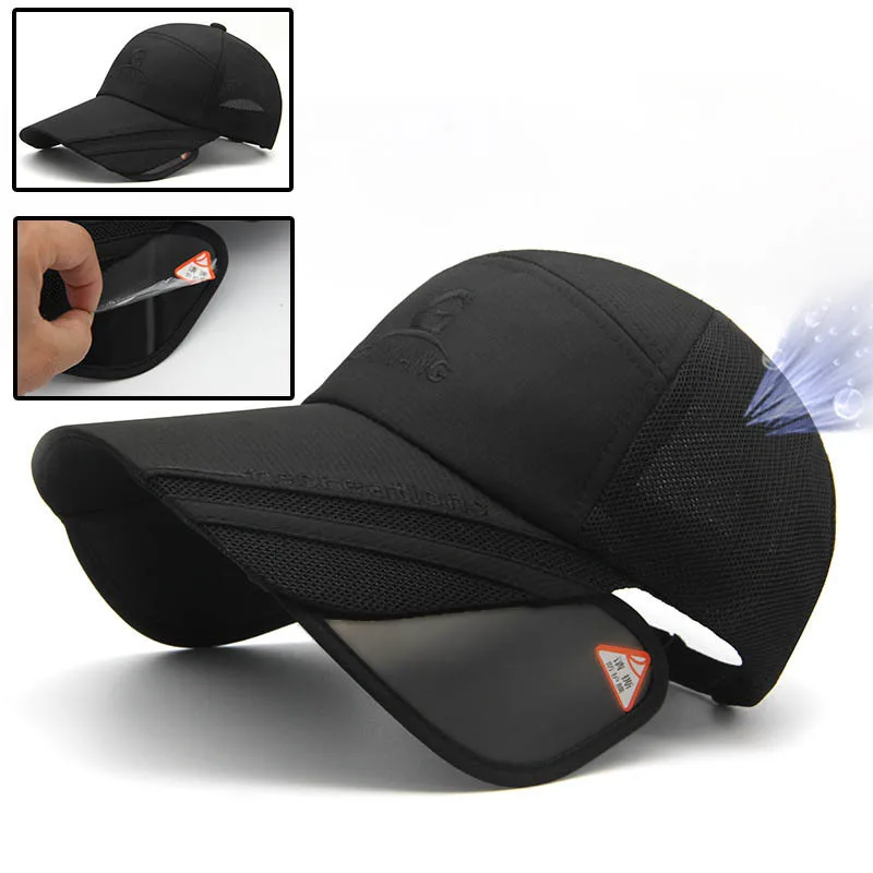 Adjustable Camping Hiking Fishing Caps Breathable Outdoor Sports Hats Travel Mountain Climbing Hunting Sunshade M05-1