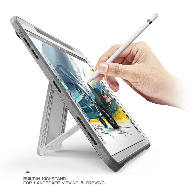 Совместимый Чехол-карандаш Apple для iPad Pro 11, чехол SUP, UB PRO, прочный Чехол со встроенным защитным экраном и подставкой