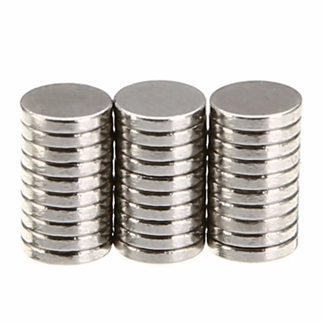 100pcs Super Strong Round Rare Earth Neodymium Disc