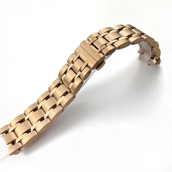 22 мм 23 мм 24 мм мужской ремешок из нержавеющей стали для часов Tissot T035 Кутюрье, брендовый ремешок для часов T035617 T035439A, браслет - Цвет ремешка: rose gold