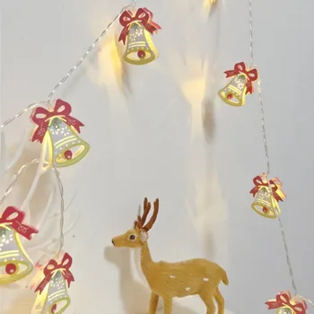 

10 LED 2M Light String Creative Lamp Battery Operated Copper Wire Christmas Decor Fairy Light for Home Wedding Party