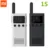 Оригинальный Xiaomi Mijia Smart Walkie smart Talkie с fm-радио динамик в режиме ожидания смартфон приложение расположение поделиться быстро команда говорить Новый