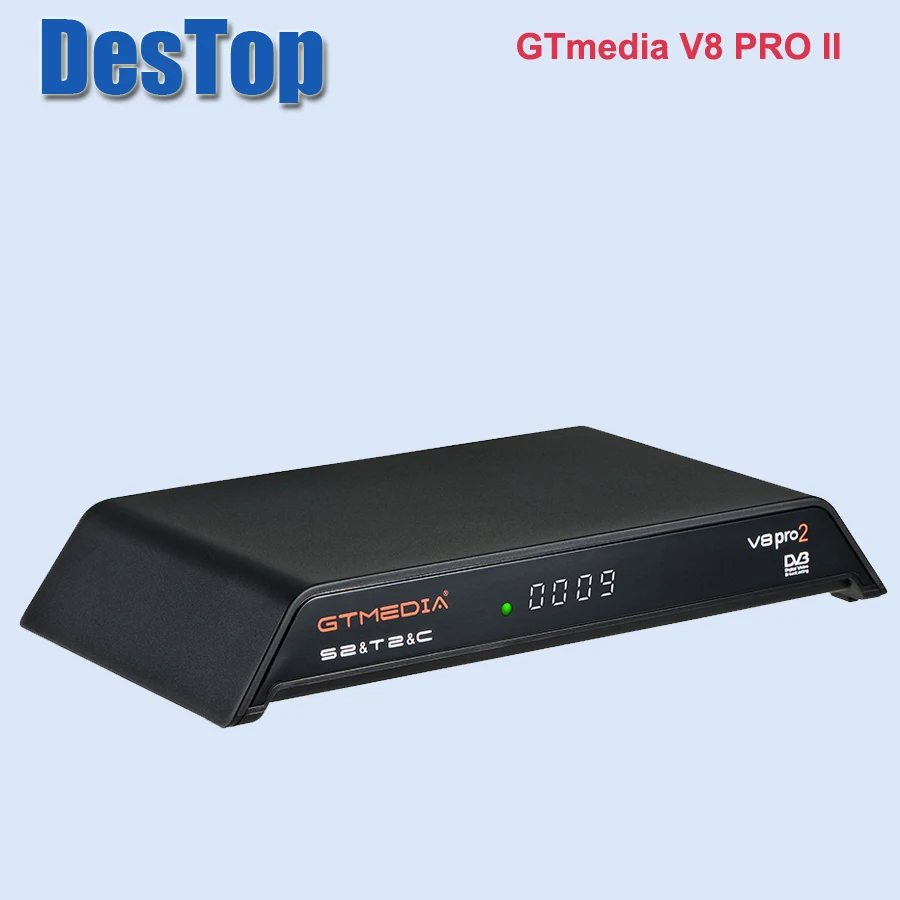 Freesat Gtmedia V8 PRO2 Combo спутниковый ресивер Поддержка DVB-S2+ T2/C Biss Key upgradef от v8 golden by DHL