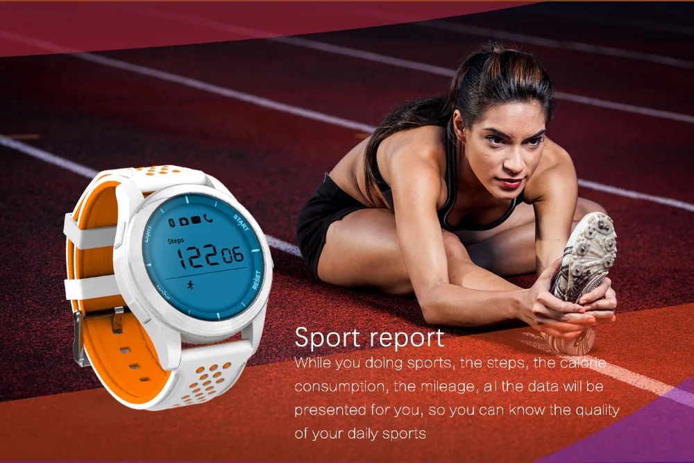 696 № 1 F3 Смарт-часы с браслетом-IP68 Водонепроницаемый Пеший Туризм Спортивные умные часы фитнес-трекер Носимых устройств для iOS и Android