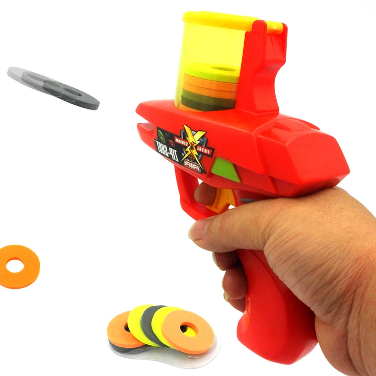 Toy gun that shoots discs Clearance