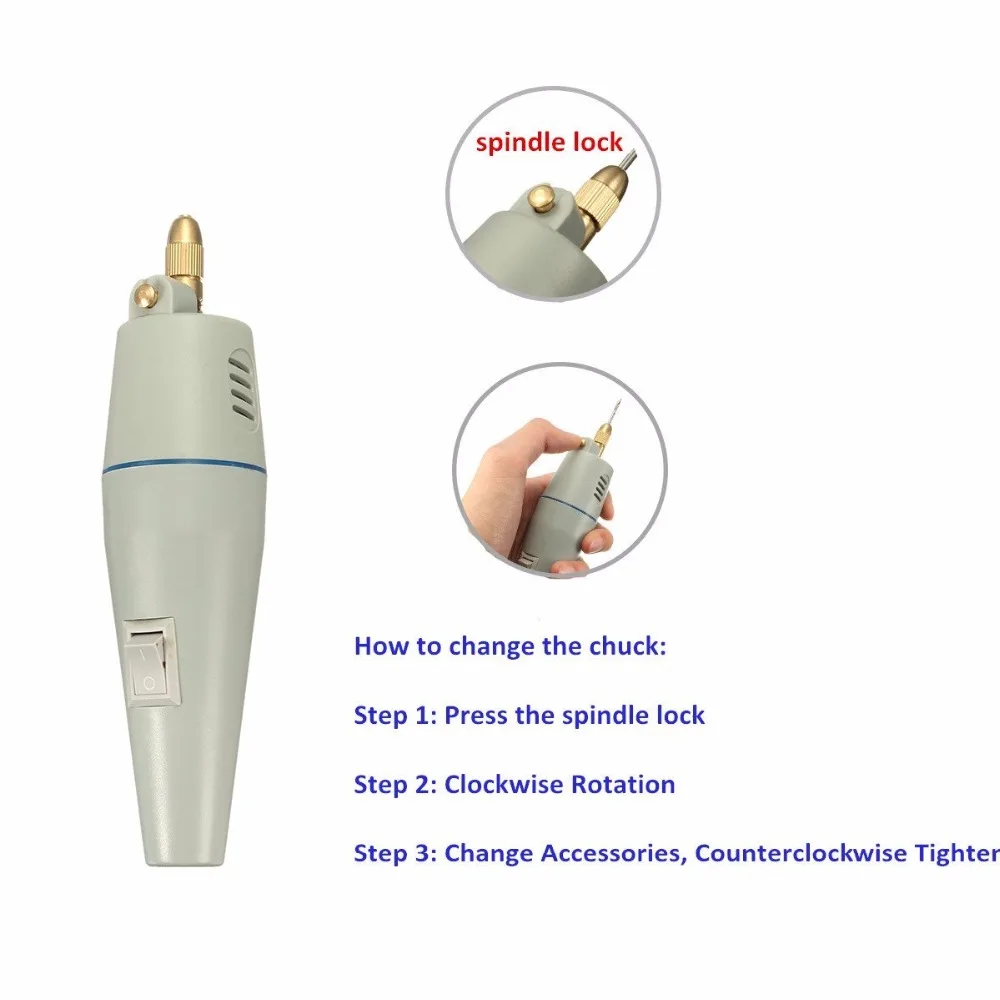 Новейшая Мини электрическая дрель + 15 шт. шлифовальные аксессуары + адаптер Многофункциональный гравировальный станок набор