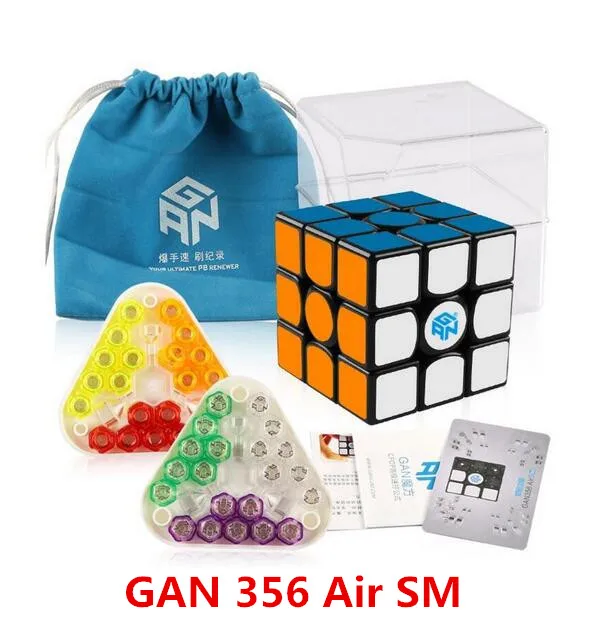 Gan 356 Air SM 3x3 Black Magic cube GAN Air SM 3x3x3 Speed