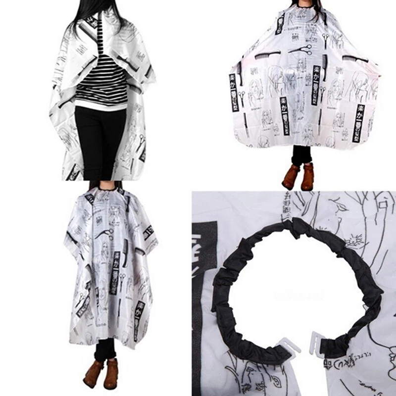 Haircut Cape Hairdressing Cape Beauty Salon Apron Hairdressing Bibs Hair Salon Cloth Hair Salon Cutting Barber Hairdressing Cape for Haircut Hairdresser Apron Wrap Adult Professional Aprons Styling Tool