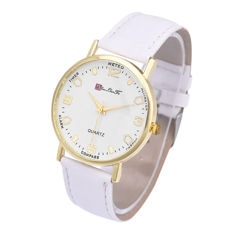 Creative Luxury Fashion Leather Strap Casual Watch Men Band Analog Quartz Business Wrist Watch Clock Relogio Masculino M10 (2)