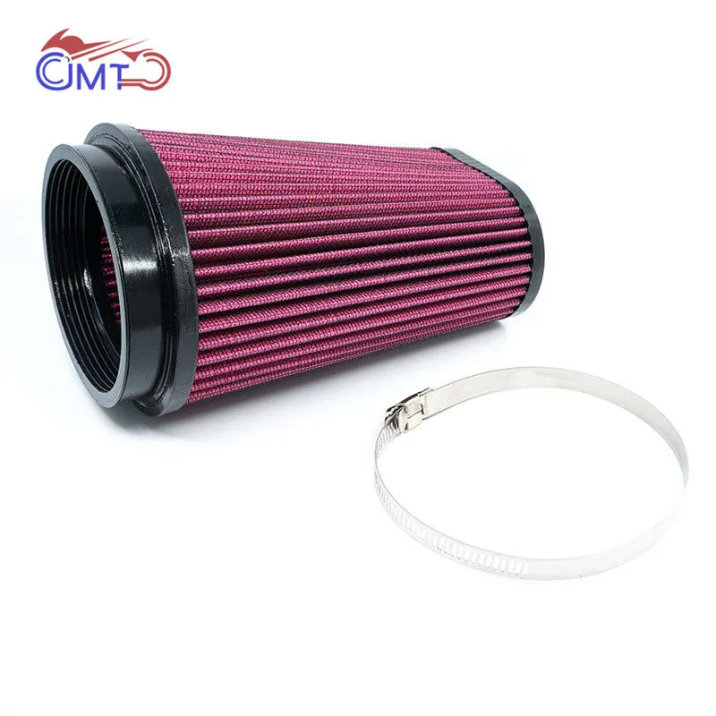 

For Yamaha Banshee 350 YFZ350 1987-2006 Washable ATV Air Intake Filter Cleaner with Clamp