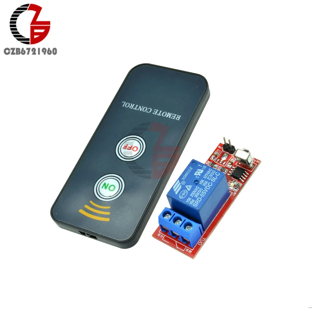 Buy DC 5V 1 Channel Relay Module Infrared IR Remote