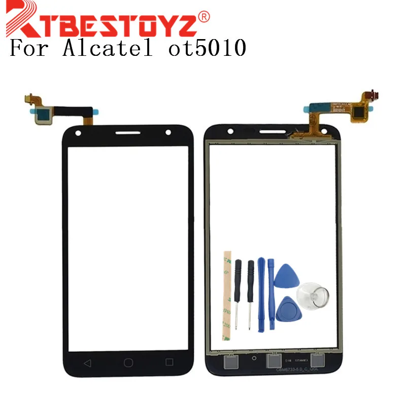 RTBESTOYZ для Alcatel One Touch PIXI 4 5 0 OT 5010 OT5010 5010D 5010E 5010G OT-5010 сенсорный экран дигитайзер