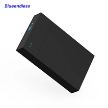 external hard drive 1TB/2TB/4TB portable high speed USB 3.0 case sata hdd enclosure support 3.5 hdd box tool free Blueendless