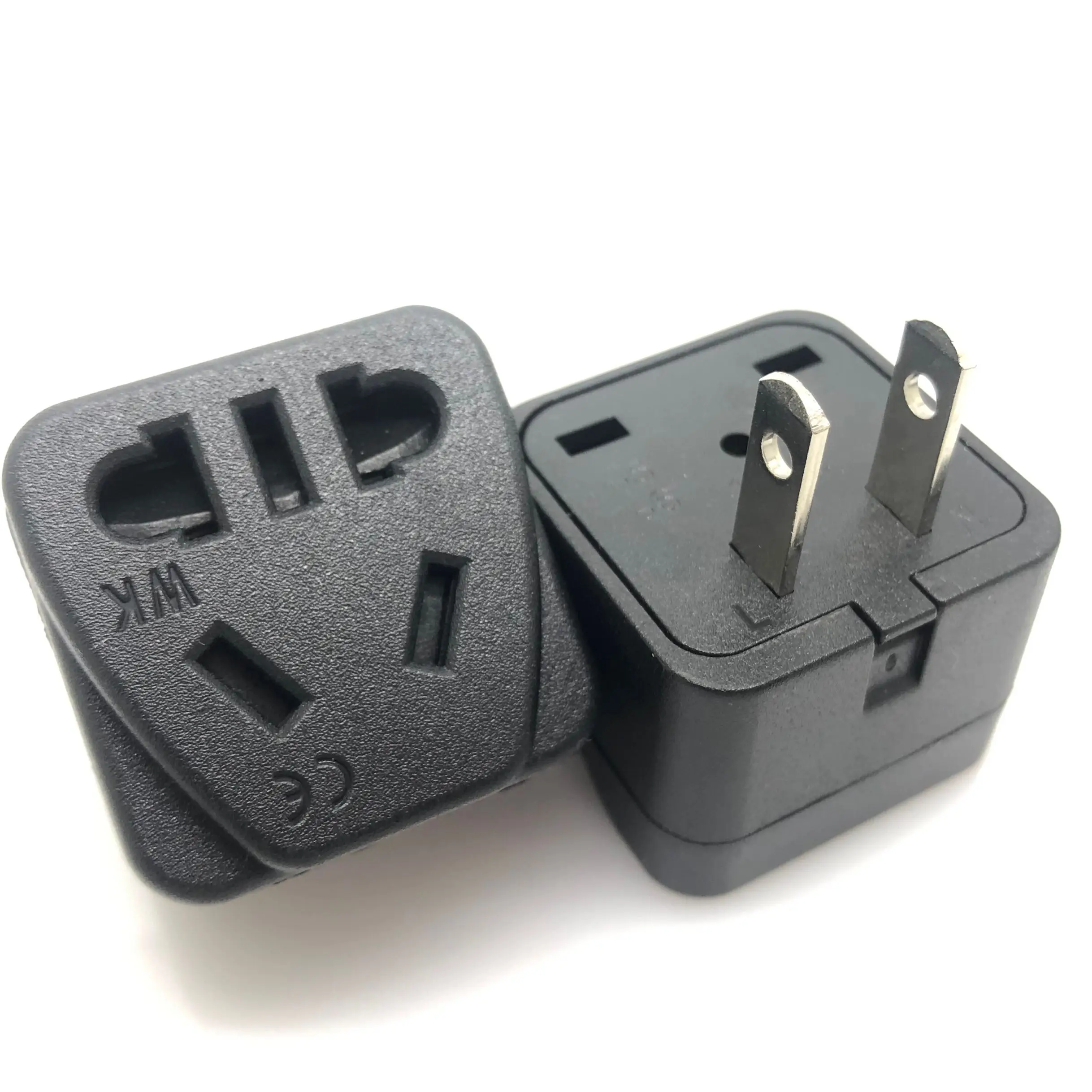 AU EU To US Plug Adapter European Australian New Zealand To American Travel Power Adapter
