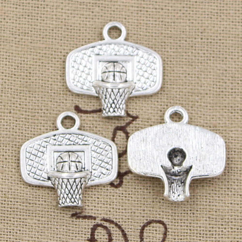 15 шт. подвески в виде баскетбольного кольца 20x19 мм | Украшения и аксессуары