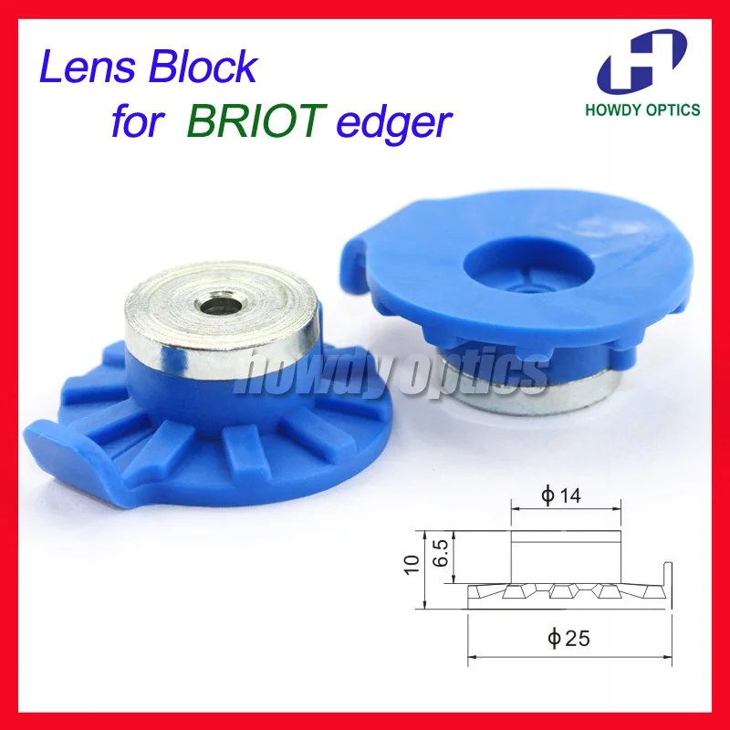 

Free Shipping A40 lens block suction cup 25mm for BRIOT auto lens edger